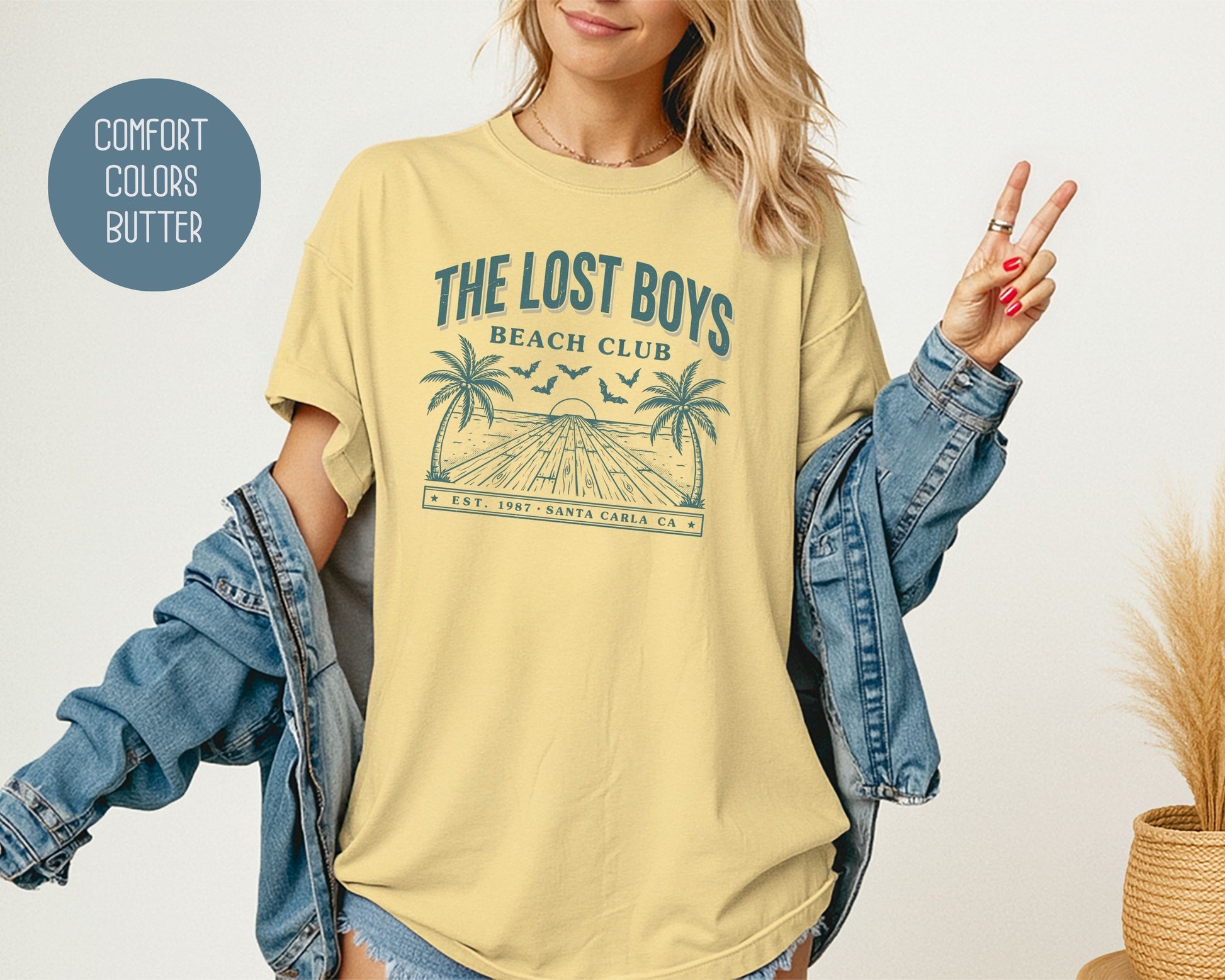 Lost Boys Beach Club Comfort Colors Shirt T-Shirt  CreativeSpecialTs
