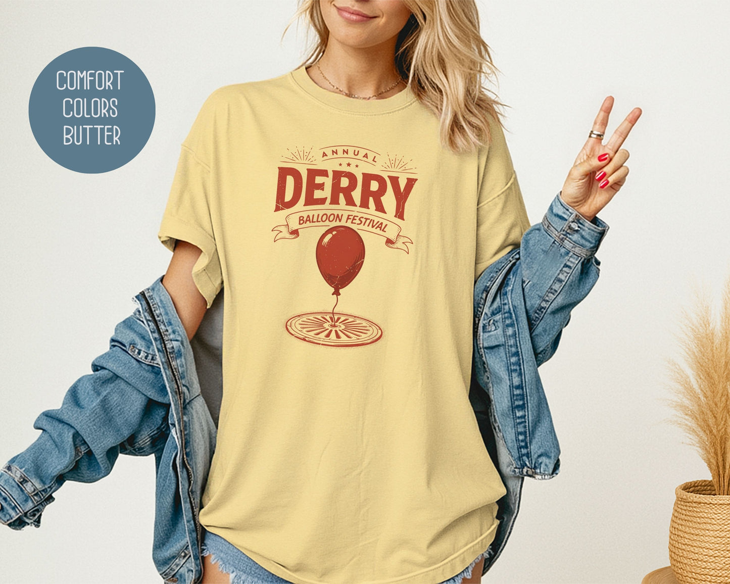 Derry Balloon Festival Comfort Colors Shirt T-Shirt  CreativeSpecialTs
