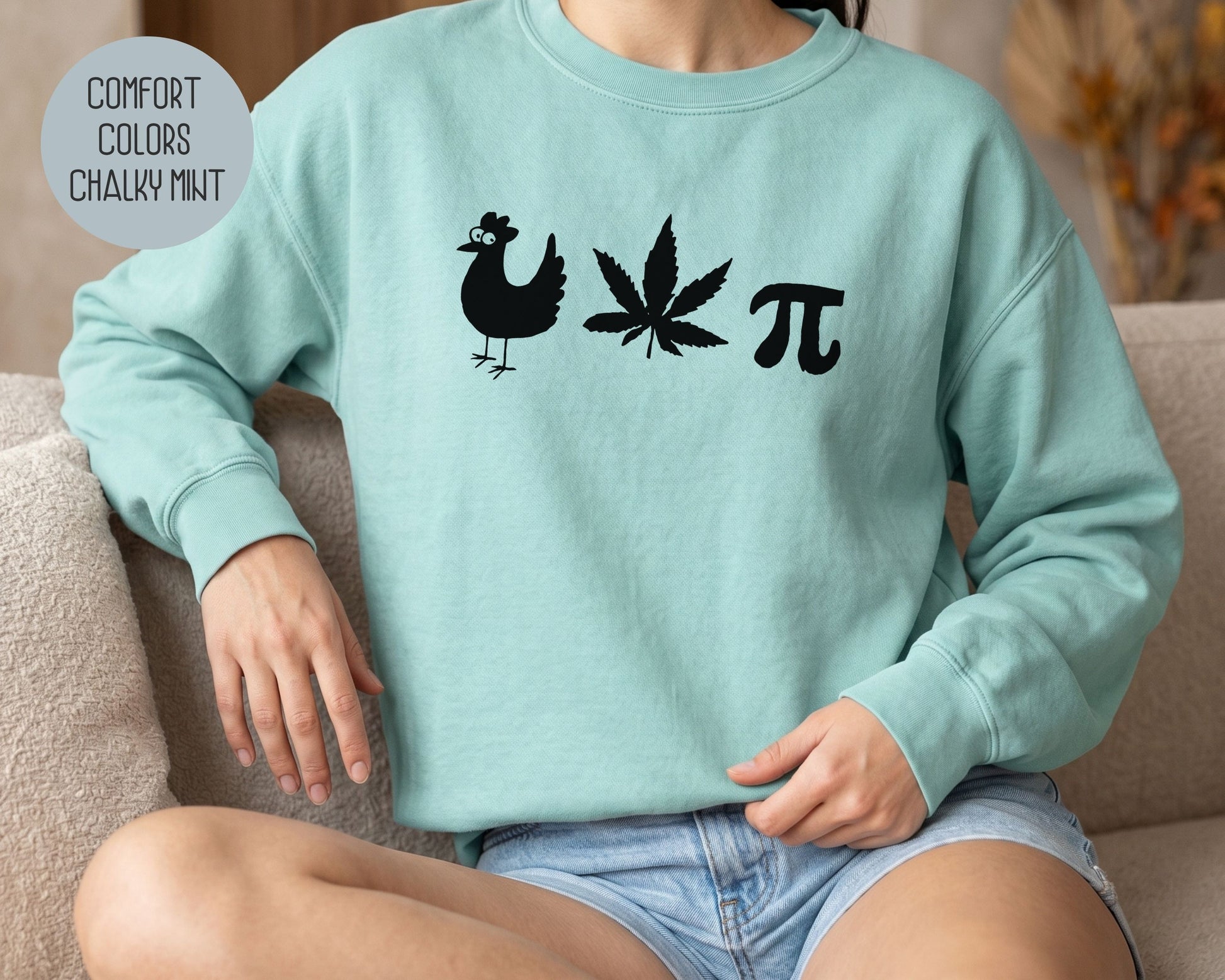 Chicken Pot Pie Comfort Colors Sweatshirt Sweatshirt  CreativeSpecialTs