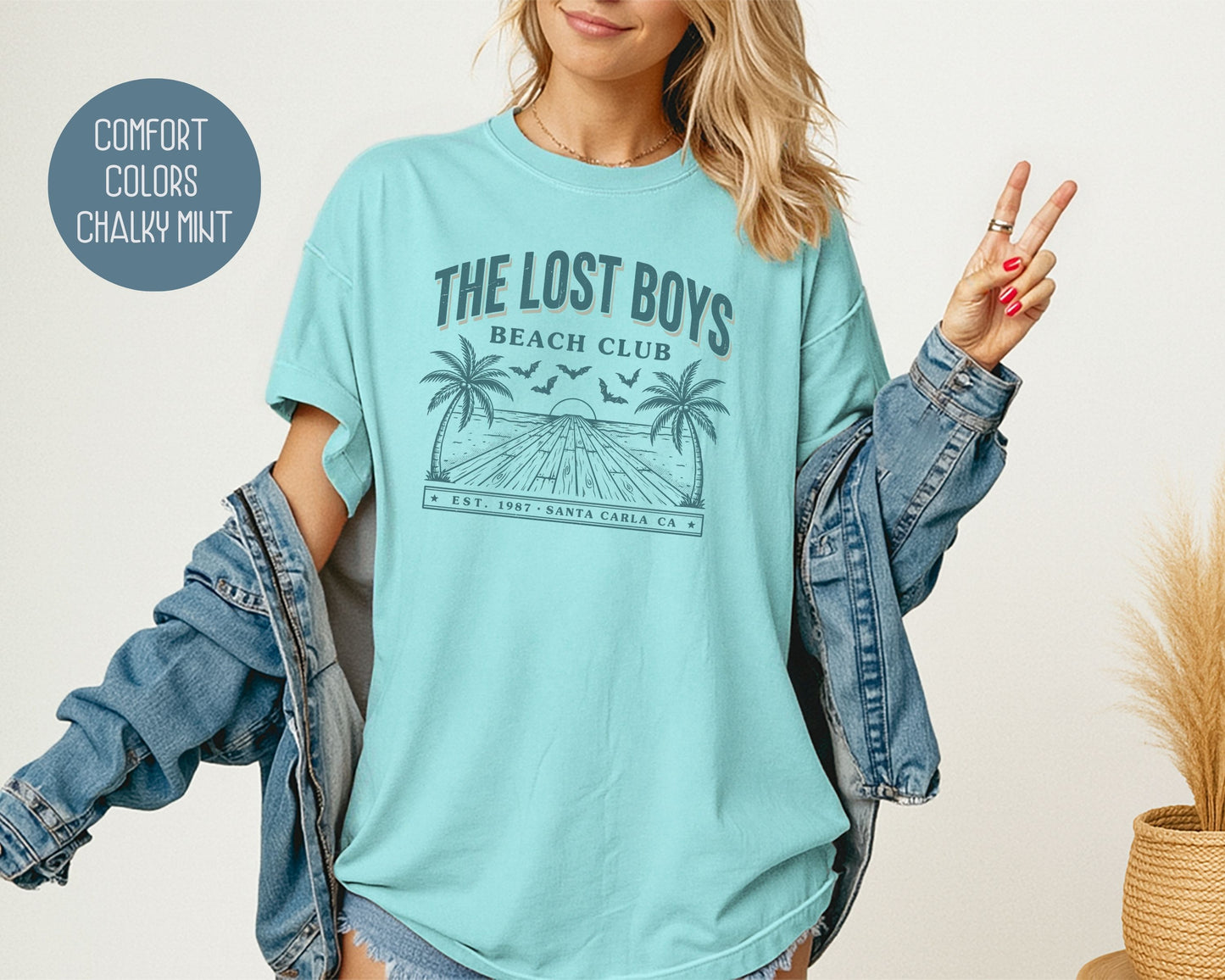 Lost Boys Beach Club Comfort Colors Shirt T-Shirt  CreativeSpecialTs