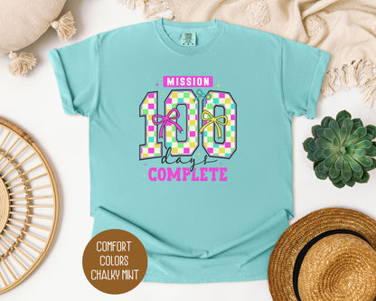 Mission 100 Days Of School Complete Shirt