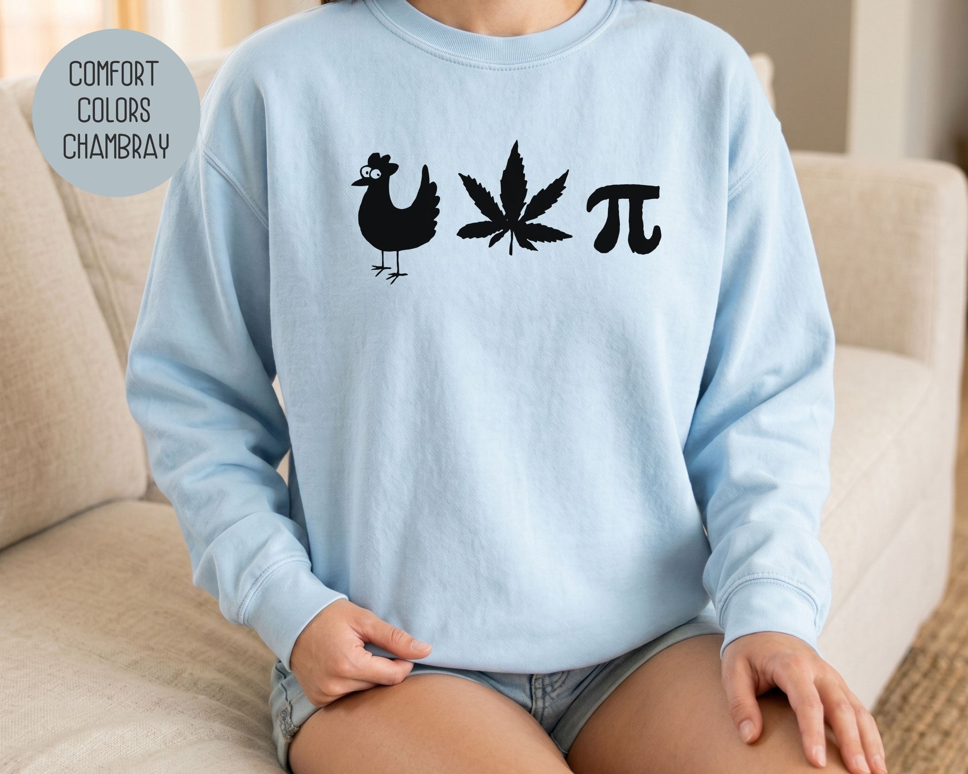 Chicken Pot Pie Comfort Colors Sweatshirt Sweatshirt  CreativeSpecialTs