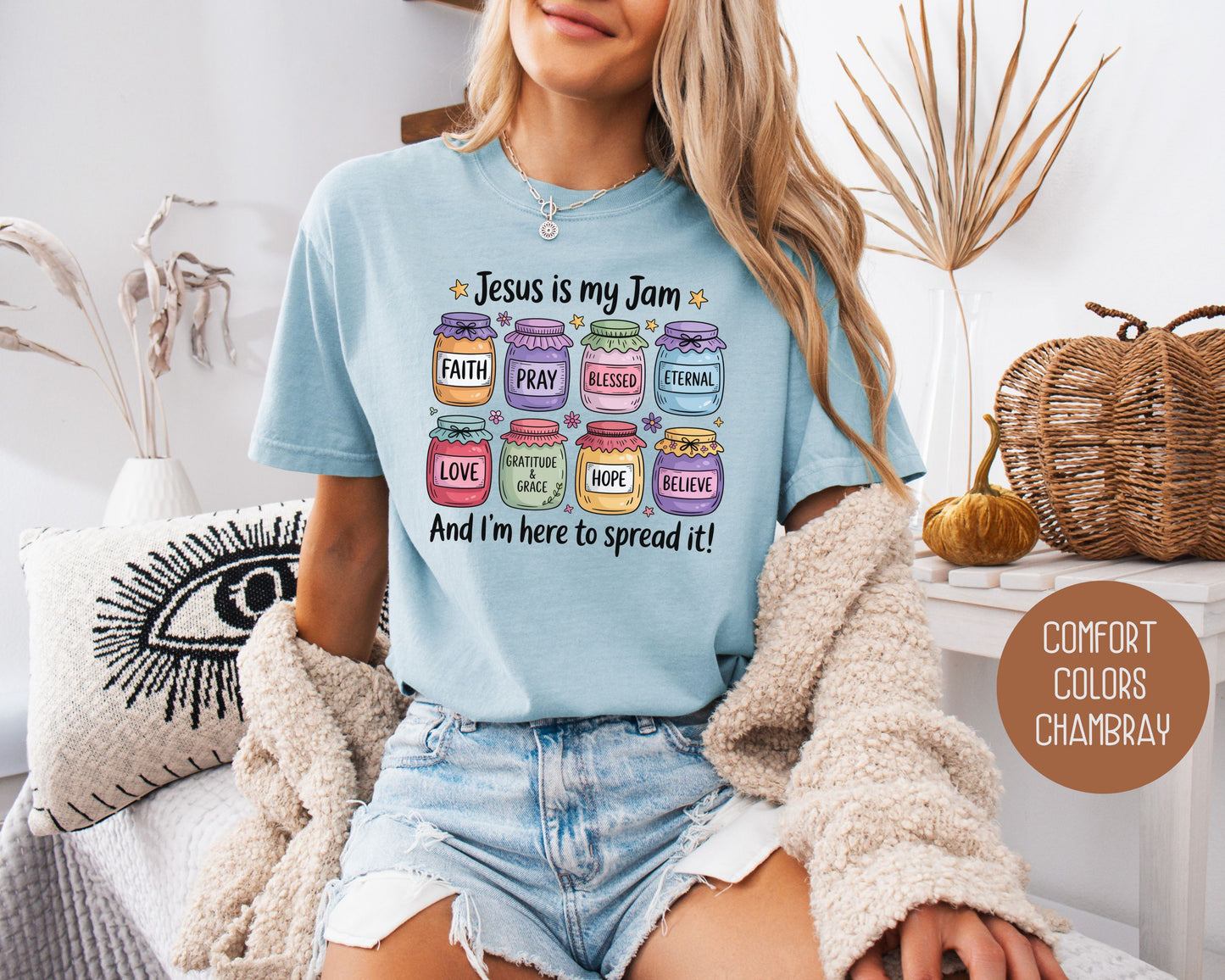 Jesus is My Jam Comfort Colors Shirt