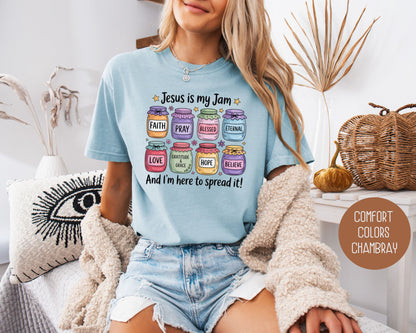 Jesus is My Jam Comfort Colors Shirt