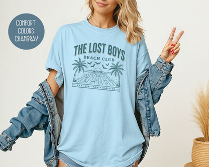 Lost Boys Beach Club Comfort Colors Shirt T-Shirt  CreativeSpecialTs