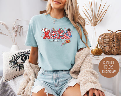 XOXO Nurse Comfort Colors Shirt