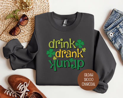 Drink Drank Drunk Sweatshirt