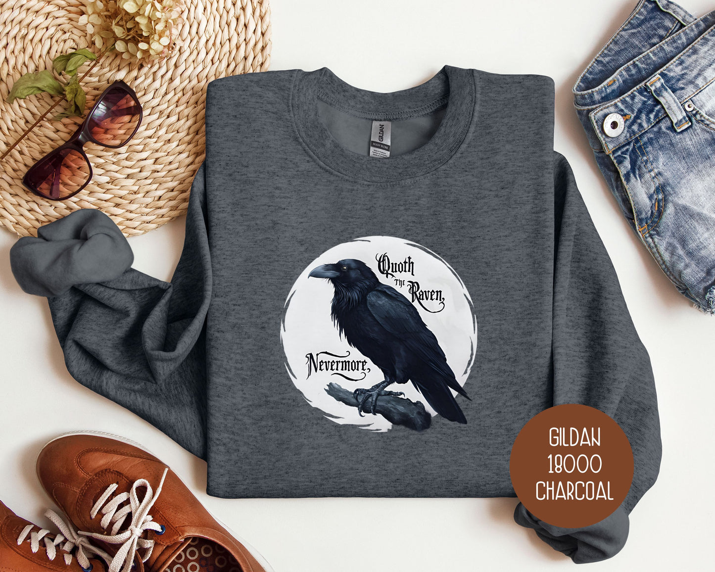 Edgar Allan Poe Nevermore Sweatshirt