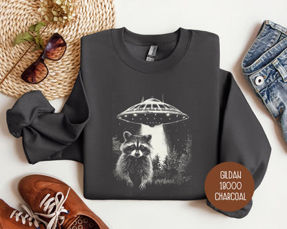 Raccoon UFO Sweatshirt