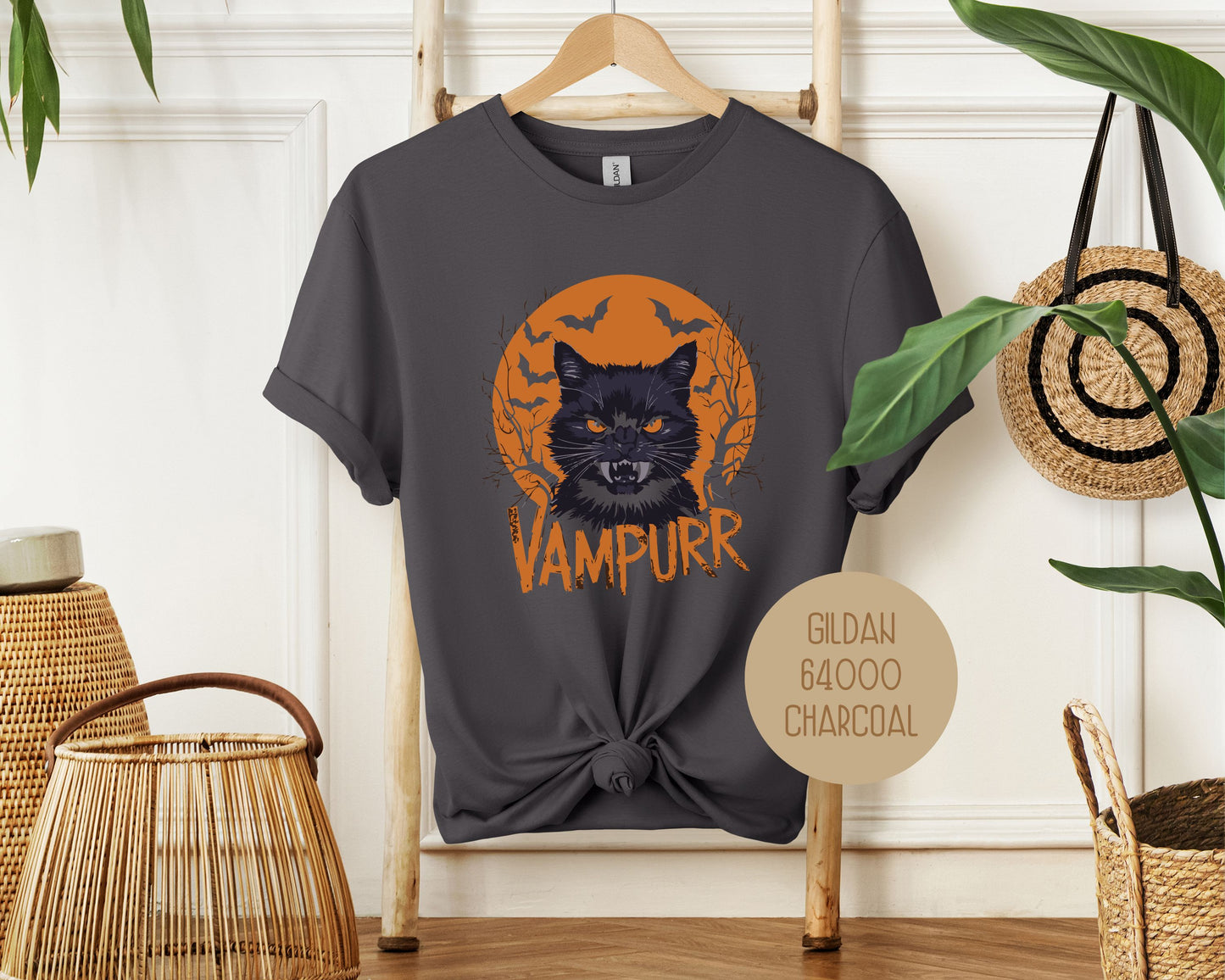 Vampurr Cat Halloween Shirt