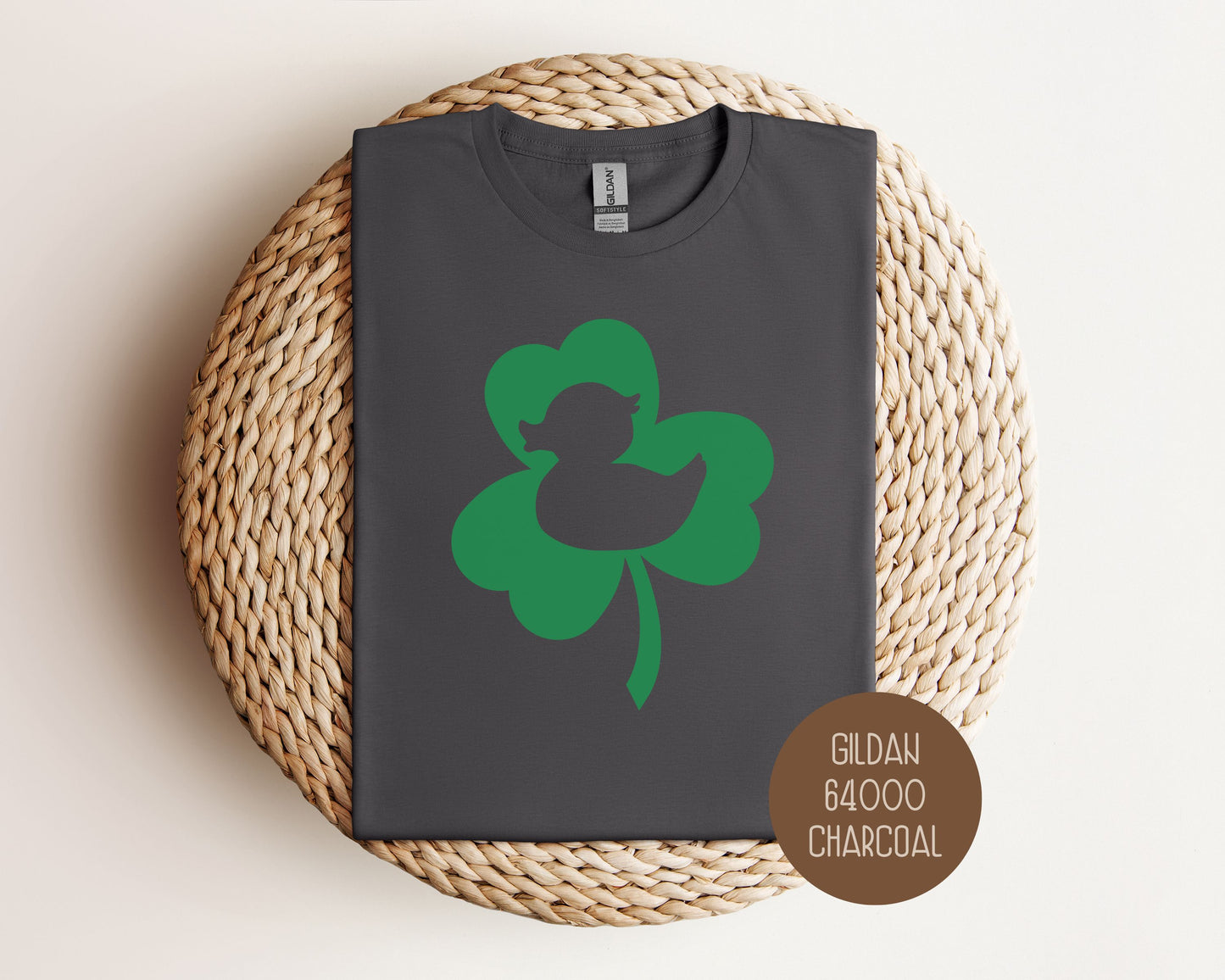 Lucky Duck St. Patrick's Day Shamrock Shirt