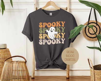 Spooky Halloween Retro Ghost Shirt