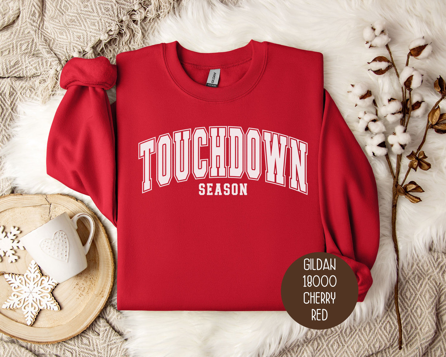 Touchdown Season Fall Football Sweatshirt