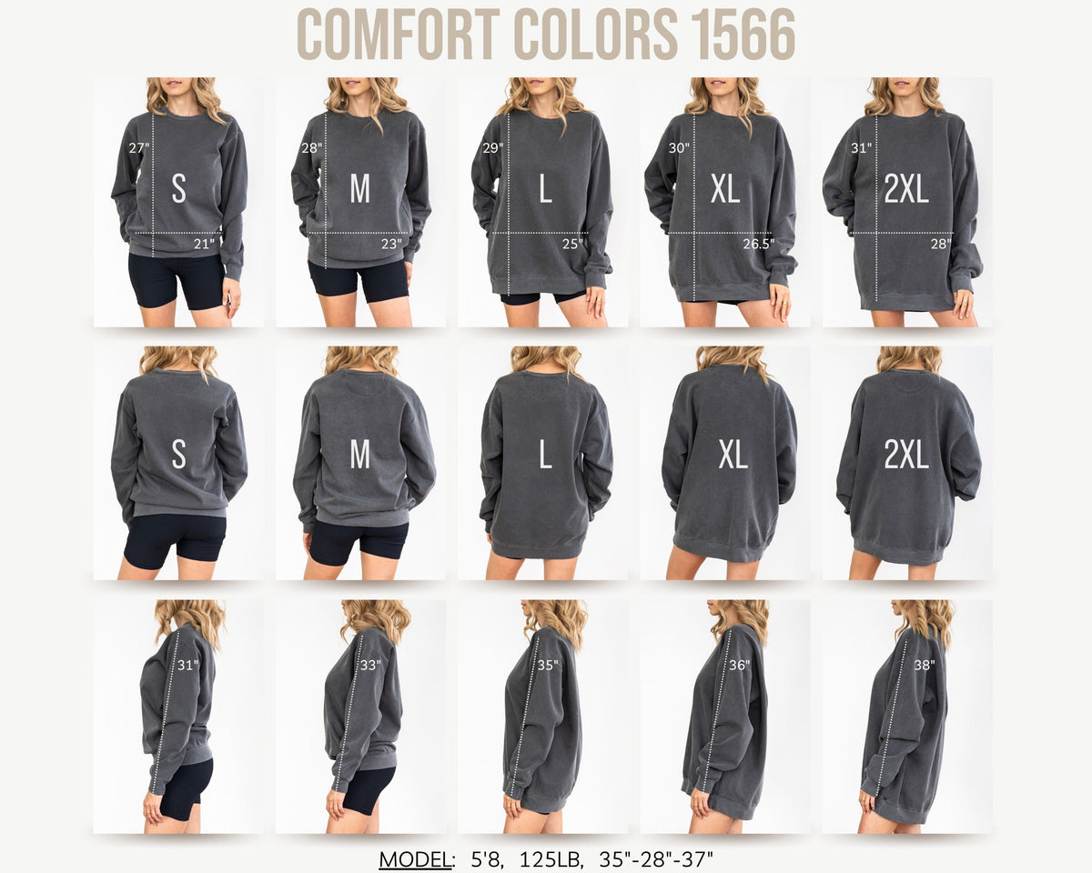 Halloween Scary Face Comfort Colors Sweatshirt Sweatshirt  CreativeSpecialTs