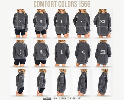 It's a Good Day To Be Happy Comfort Colors Sweatshirt Sweatshirt  CreativeSpecialTs
