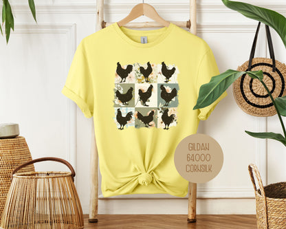 Cute Boho Chickens Shirt