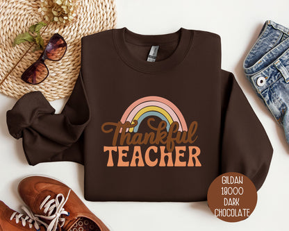 Thankful Teacher Sweatshirt