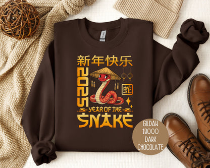 2025 Year of the Snake Chinese New Year Sweatshirt