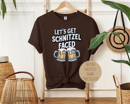 Let's Get Schnitzel Faced Oktoberfest Shirt