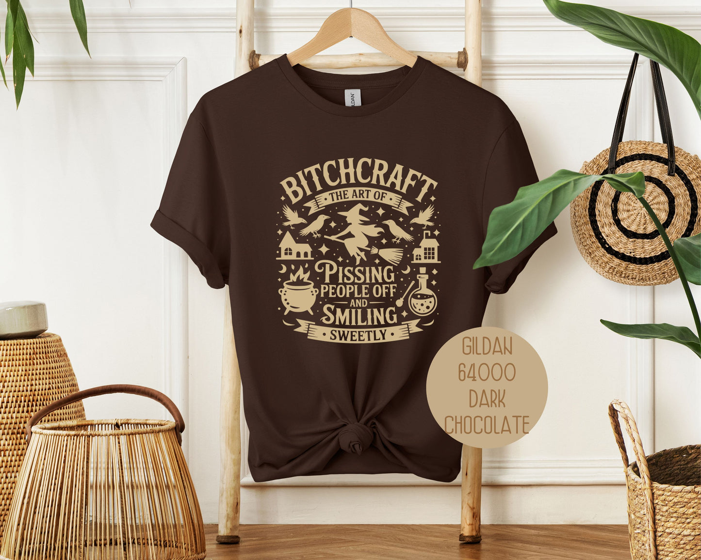Bitchcraft: Art of Pissing People Off and Smiling Sweetly Shirt