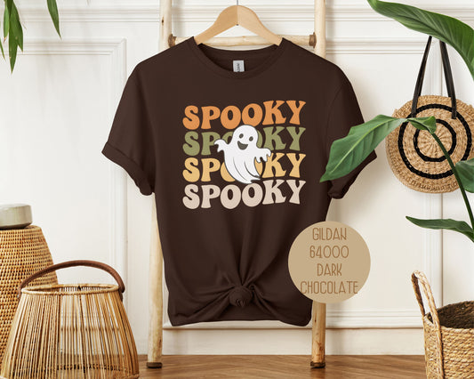 Spooky Halloween Retro Ghost Shirt