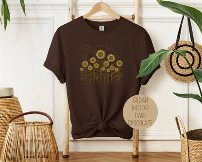 Vintage Sunflower Cottagecore Shirt