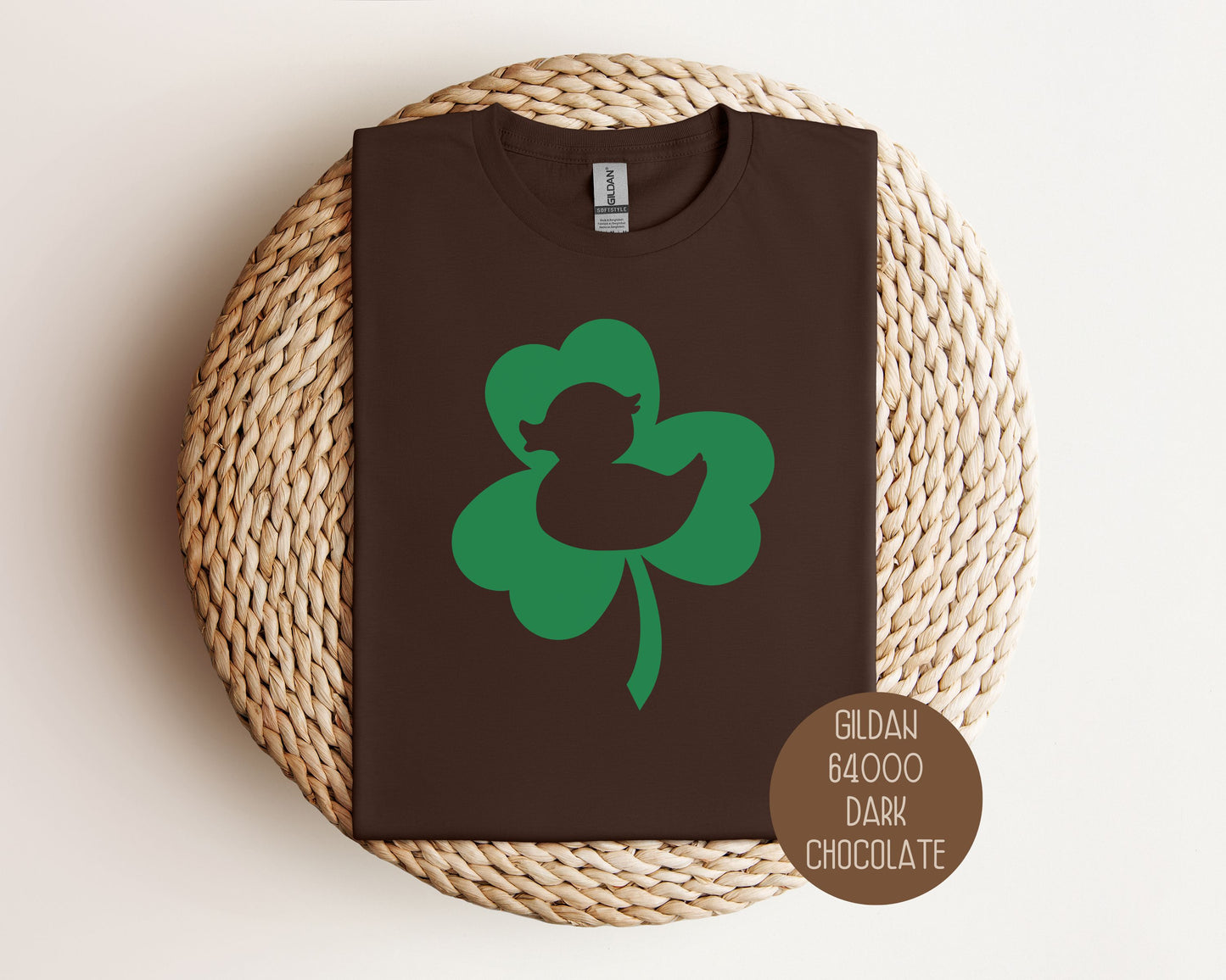 Lucky Duck St. Patrick's Day Shamrock Shirt