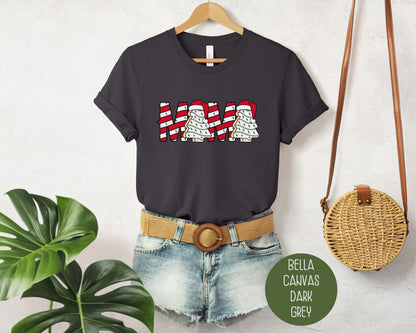 Mama Christmas Tree Cake Holiday Shirt