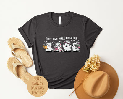 Just One More Chapter Halloween Ghost Shirt