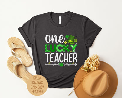 One Lucky Teacher St Patrick's Day Shirt