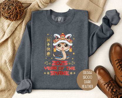 2025 Year of the Snake Chinese New Year Sweatshirt