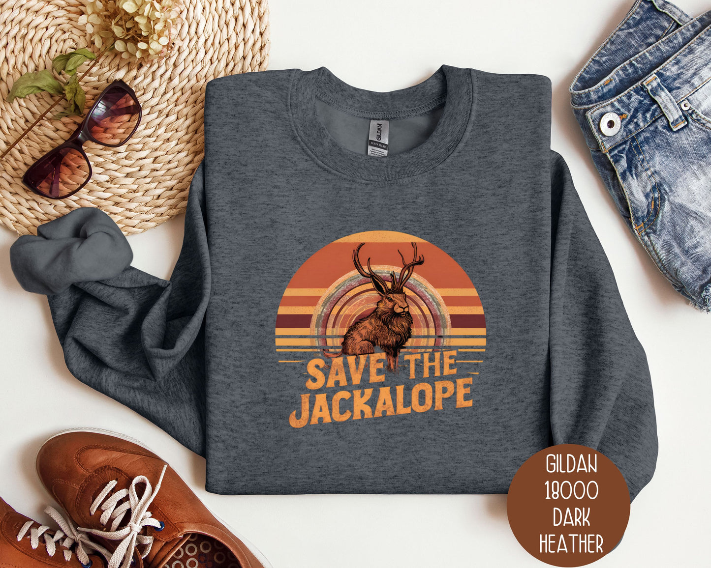 Save the Jackalope Sweatshirt