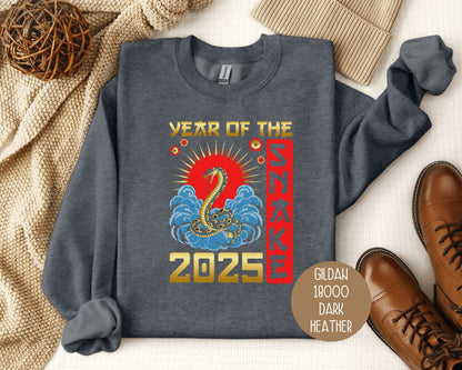 2025 Year of the Snake Chinese New Year Sweatshirt