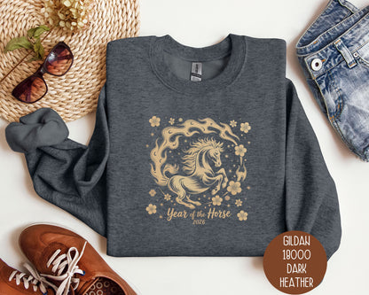 Year of the Horse 2026 Chinese New Year Sweatshirt