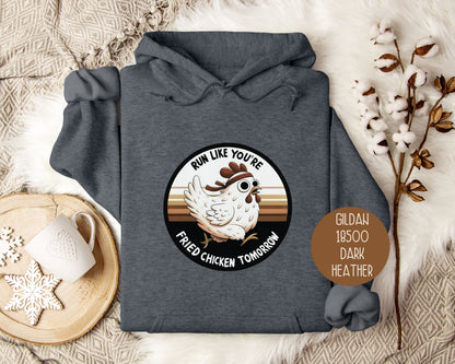 Run Like You're Fried Chicken Tomorrow Hoodie