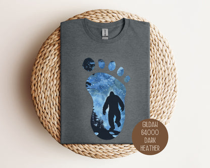 Bigfoot Footprint Shirt