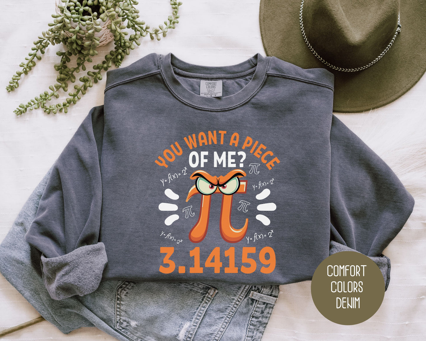 Funny Pi Day Sweatshirt Sweatshirt  CreativeSpecialTs