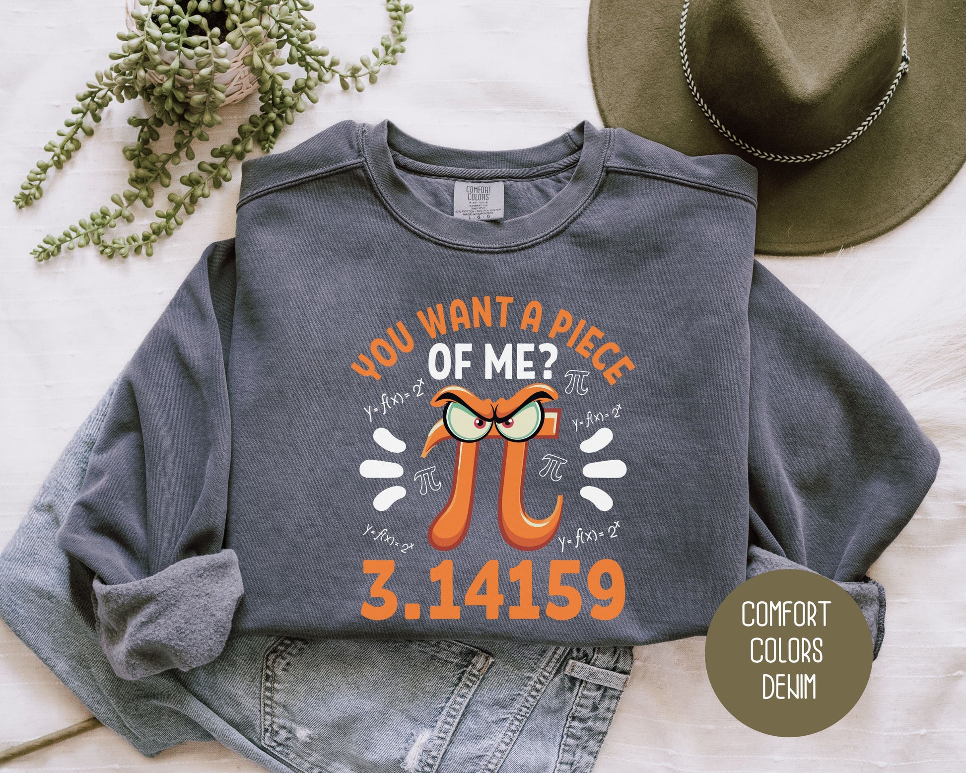 Funny Pi Day Sweatshirt Sweatshirt  CreativeSpecialTs