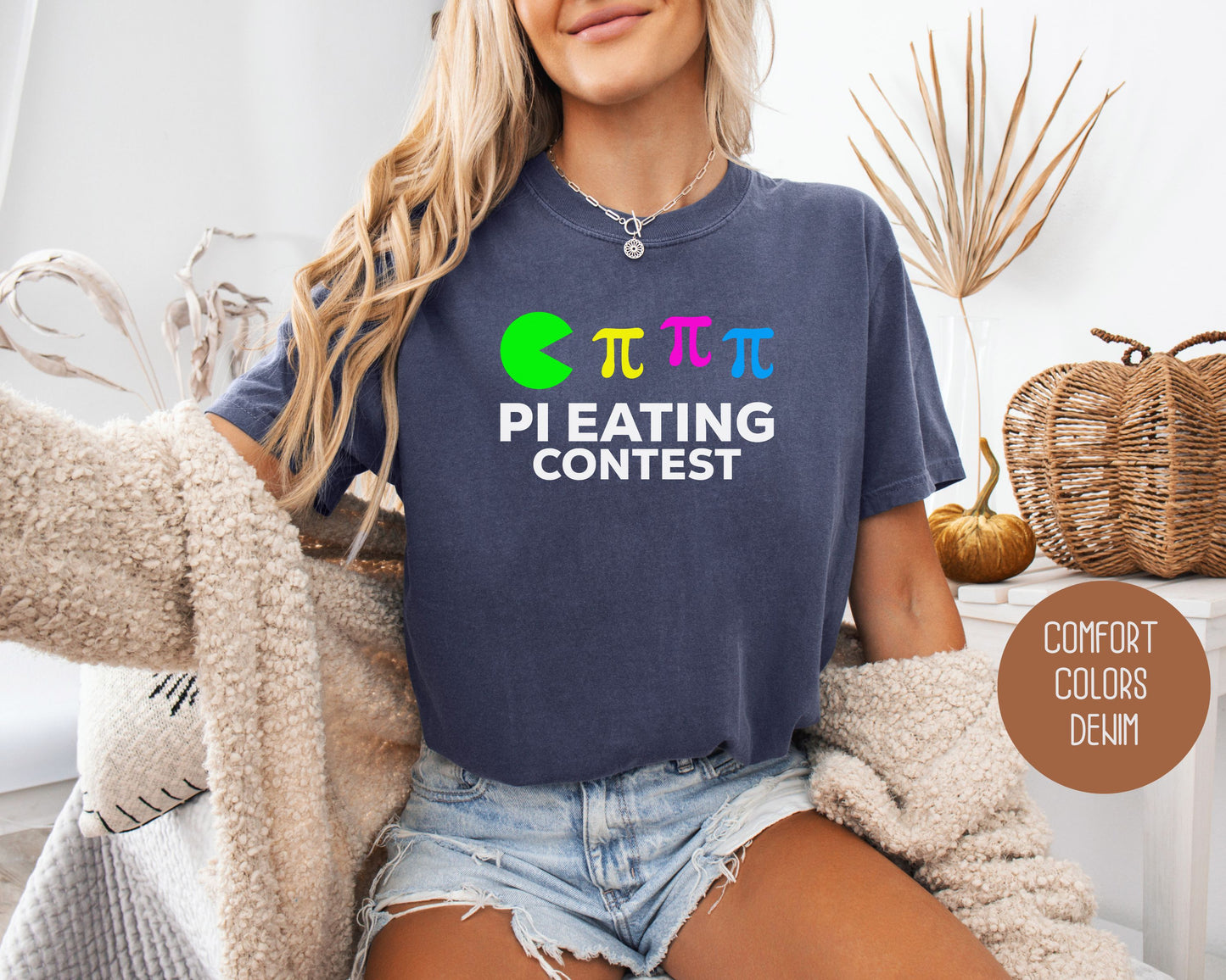 Pi Day Pi Eating Contest Comfort Colors Shirt CreativeSpecialTs  Printify