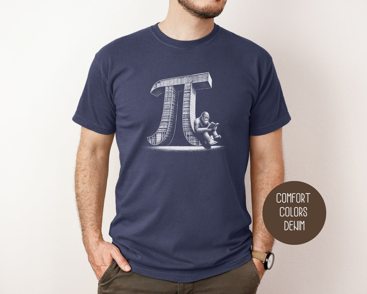 Pi Day Bigfoot Shirt T-Shirt  CreativeSpecialTs