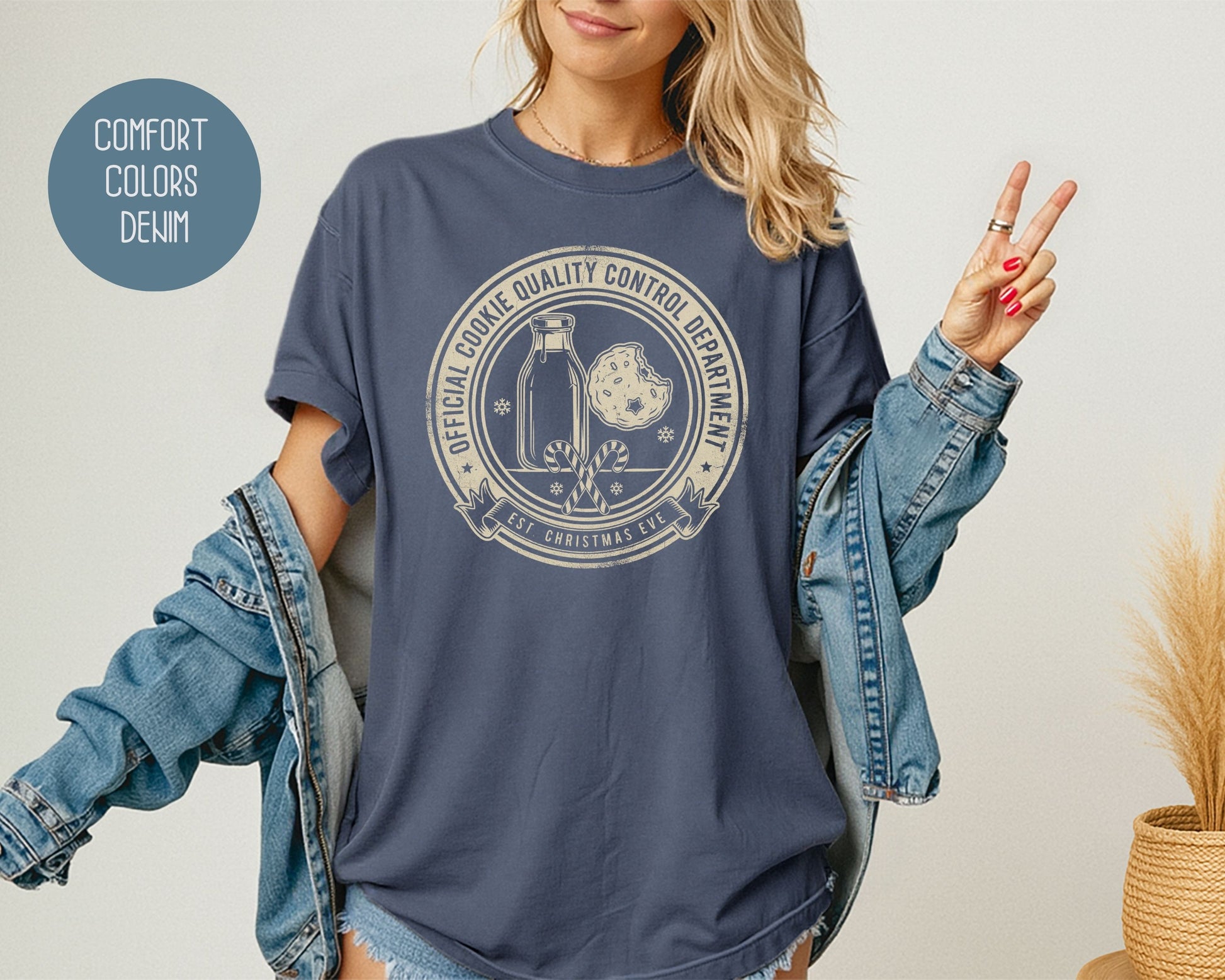Official Cookie Quality Control Department Comfort Colors Shirt T-Shirt  CreativeSpecialTs