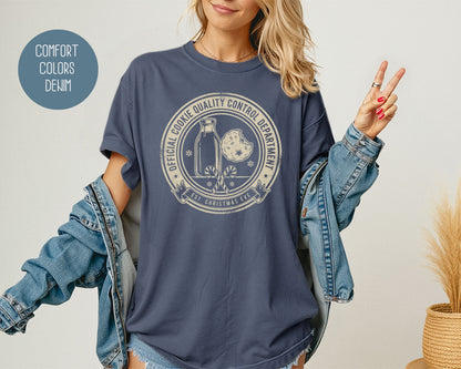 Official Cookie Quality Control Department Comfort Colors Shirt T-Shirt  CreativeSpecialTs