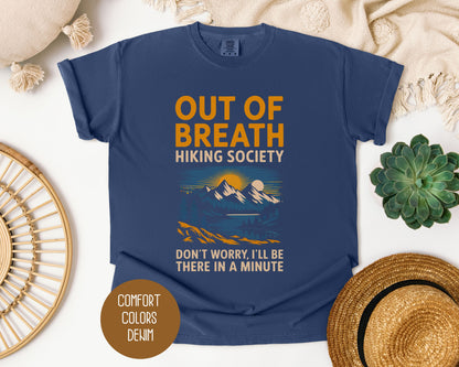 Out of Breath Hiking Society Shirt