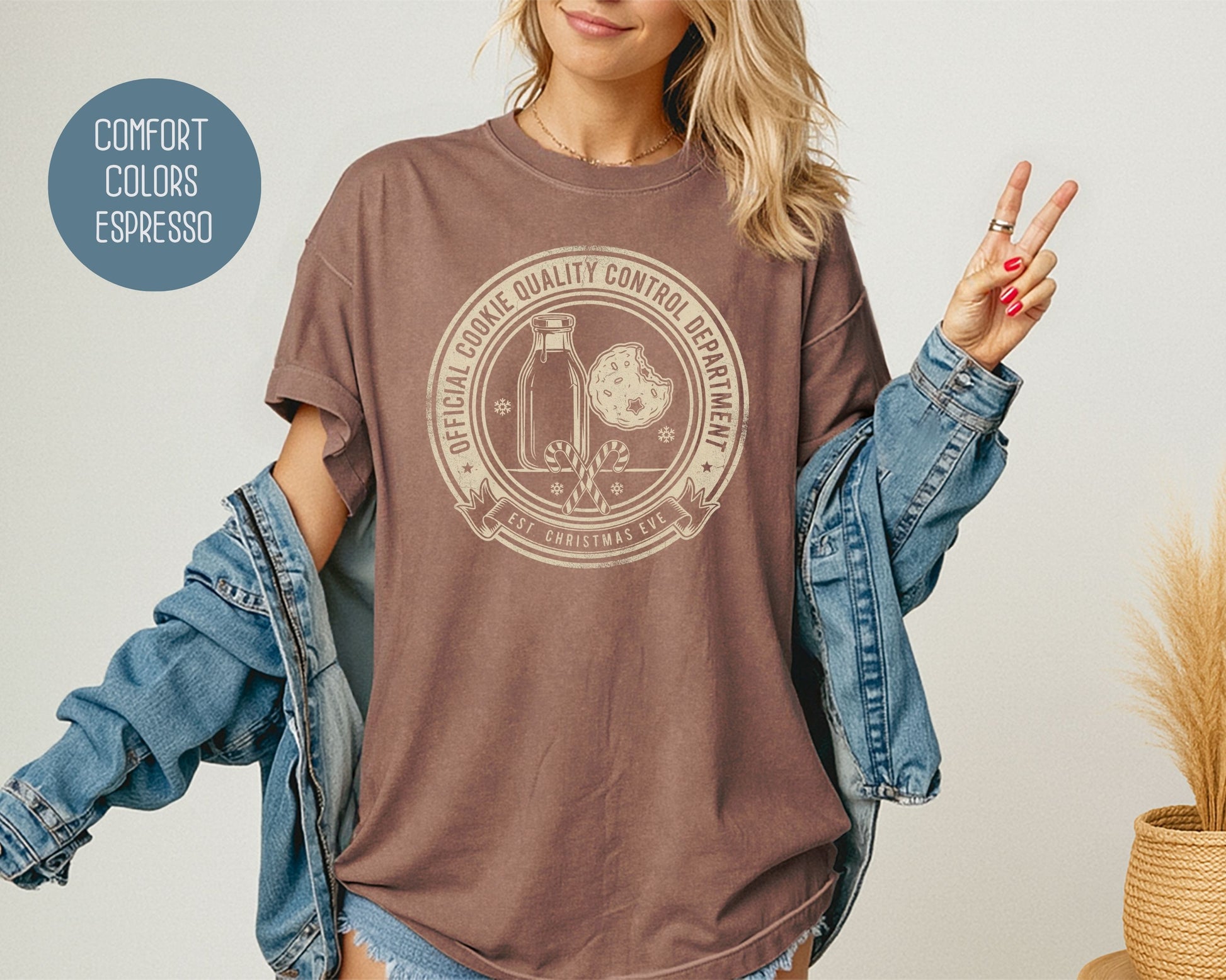 Official Cookie Quality Control Department Comfort Colors Shirt T-Shirt  CreativeSpecialTs