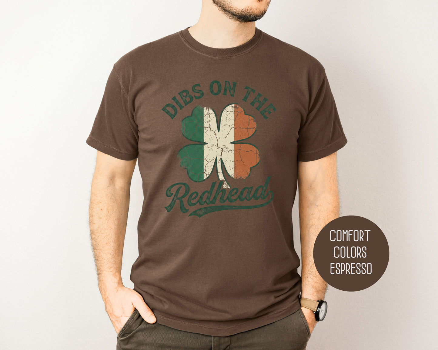 Dibs on the Redhead Comfort Colors Shirt T-Shirt  CreativeSpecialTs