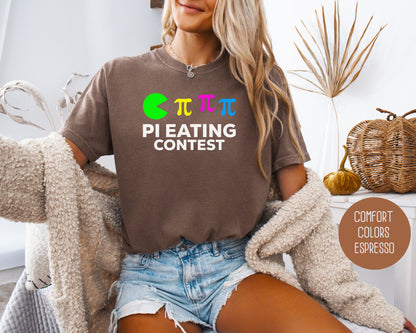 Pi Day Pi Eating Contest Comfort Colors Shirt CreativeSpecialTs  Printify