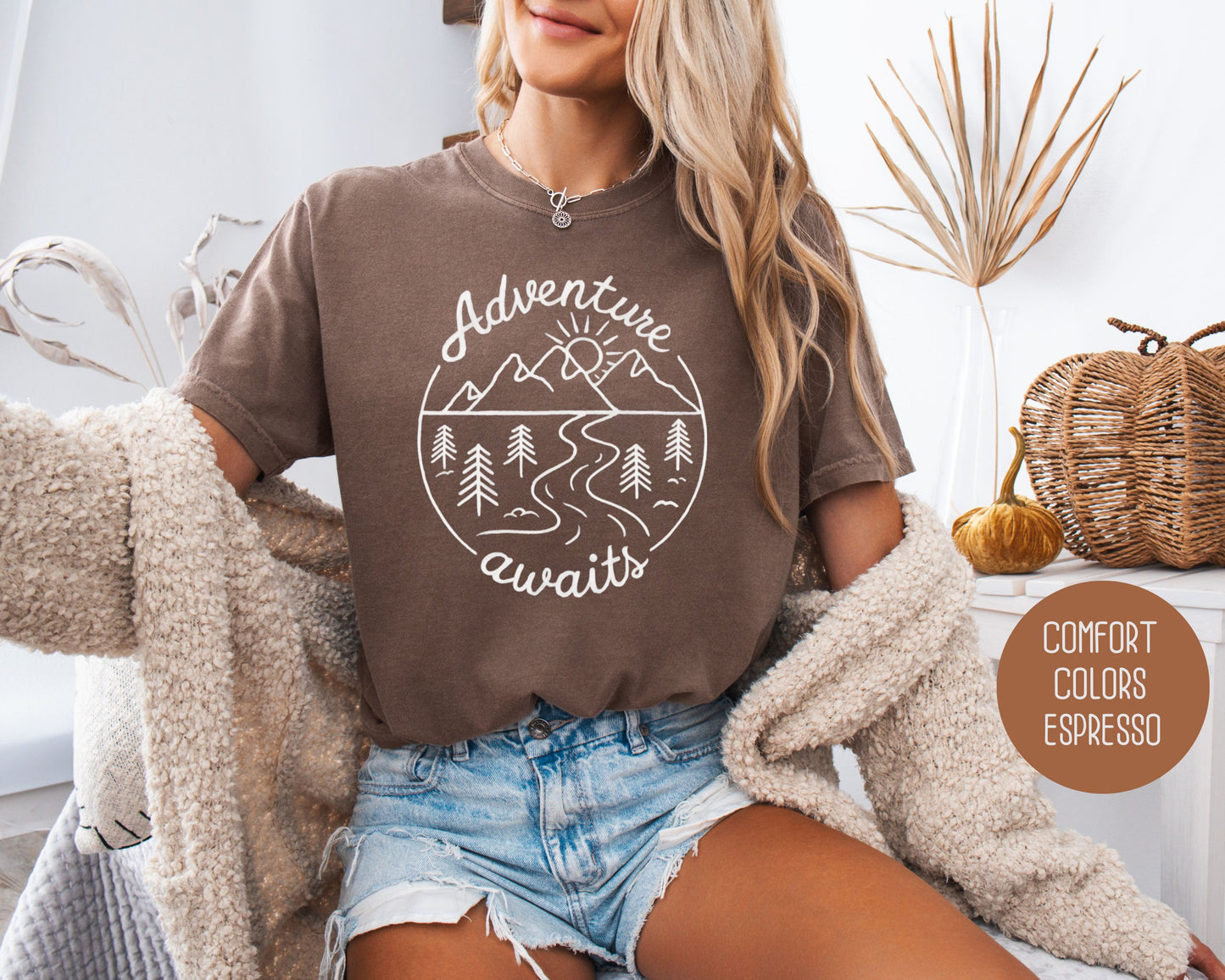 Adventure Awaits Comfort Colors Shirt