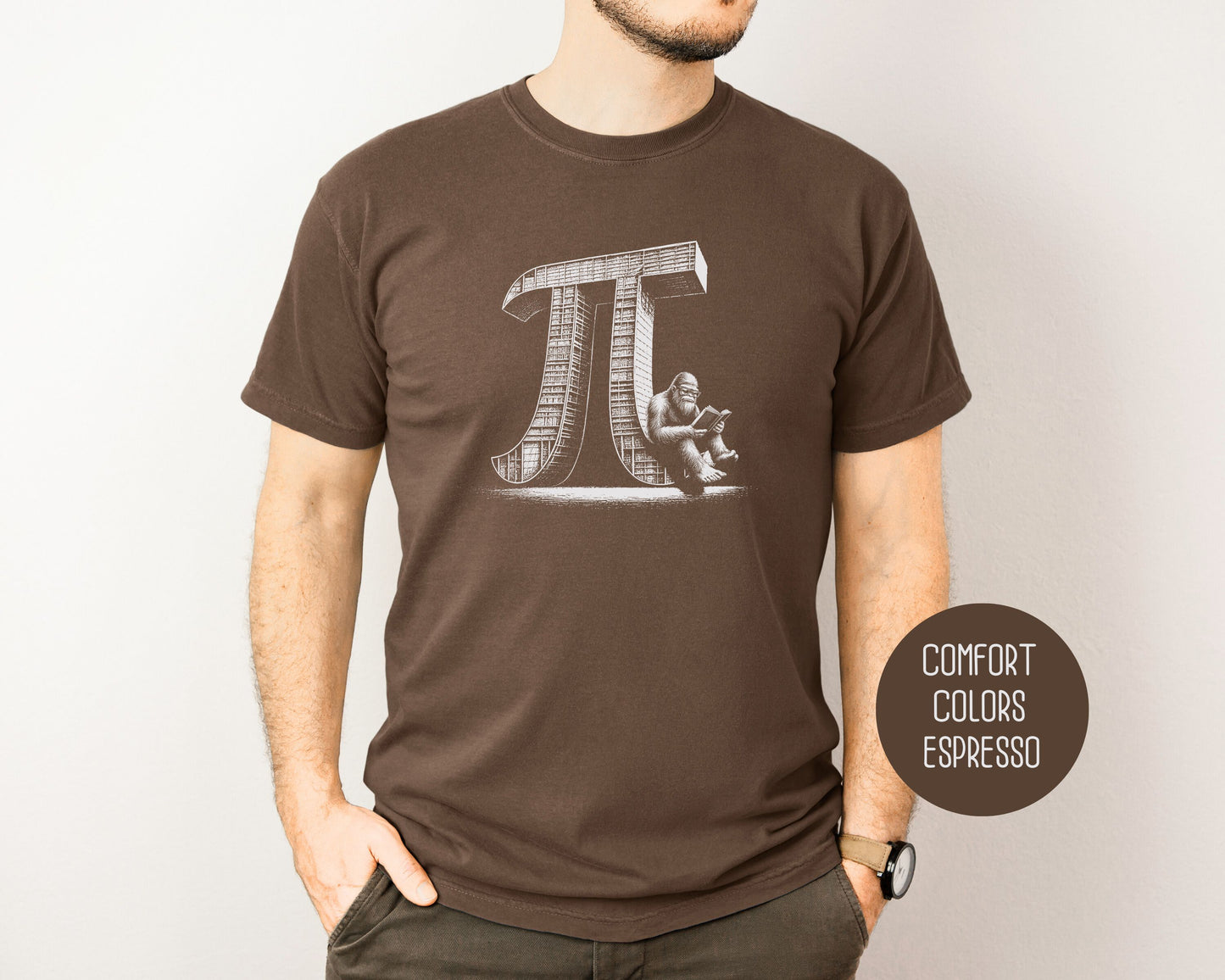 Pi Day Bigfoot Shirt T-Shirt  CreativeSpecialTs
