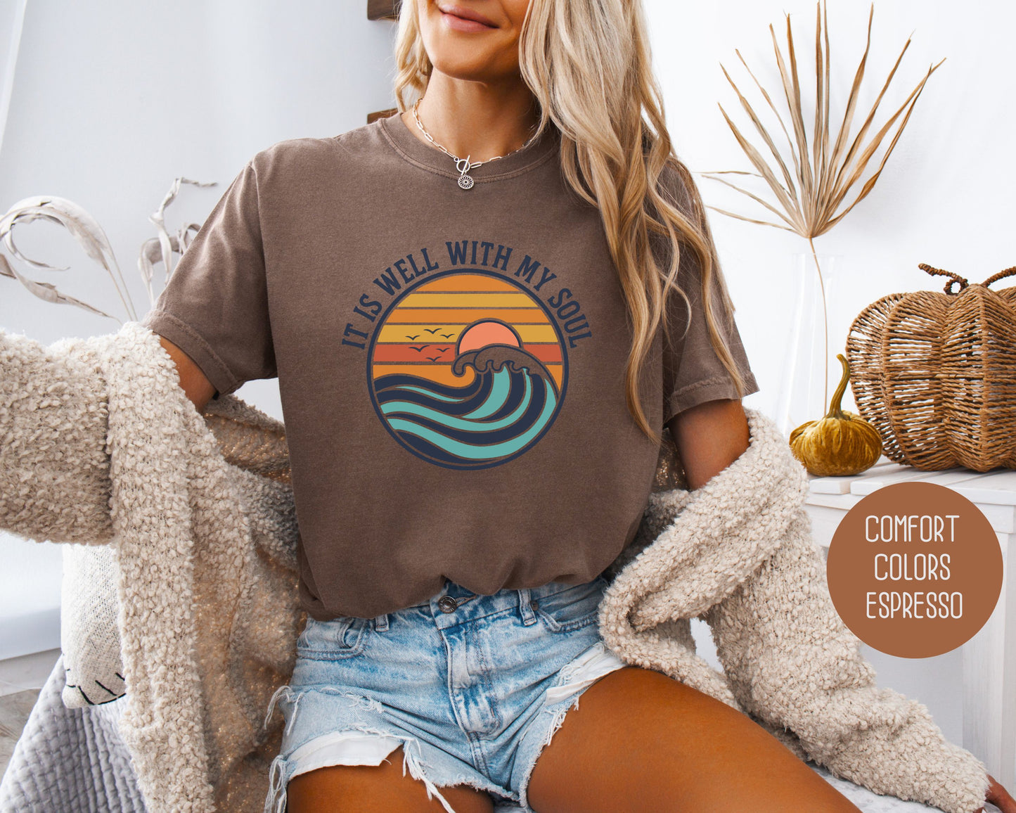 It Is Well With My Soul Comfort Colors Shirt