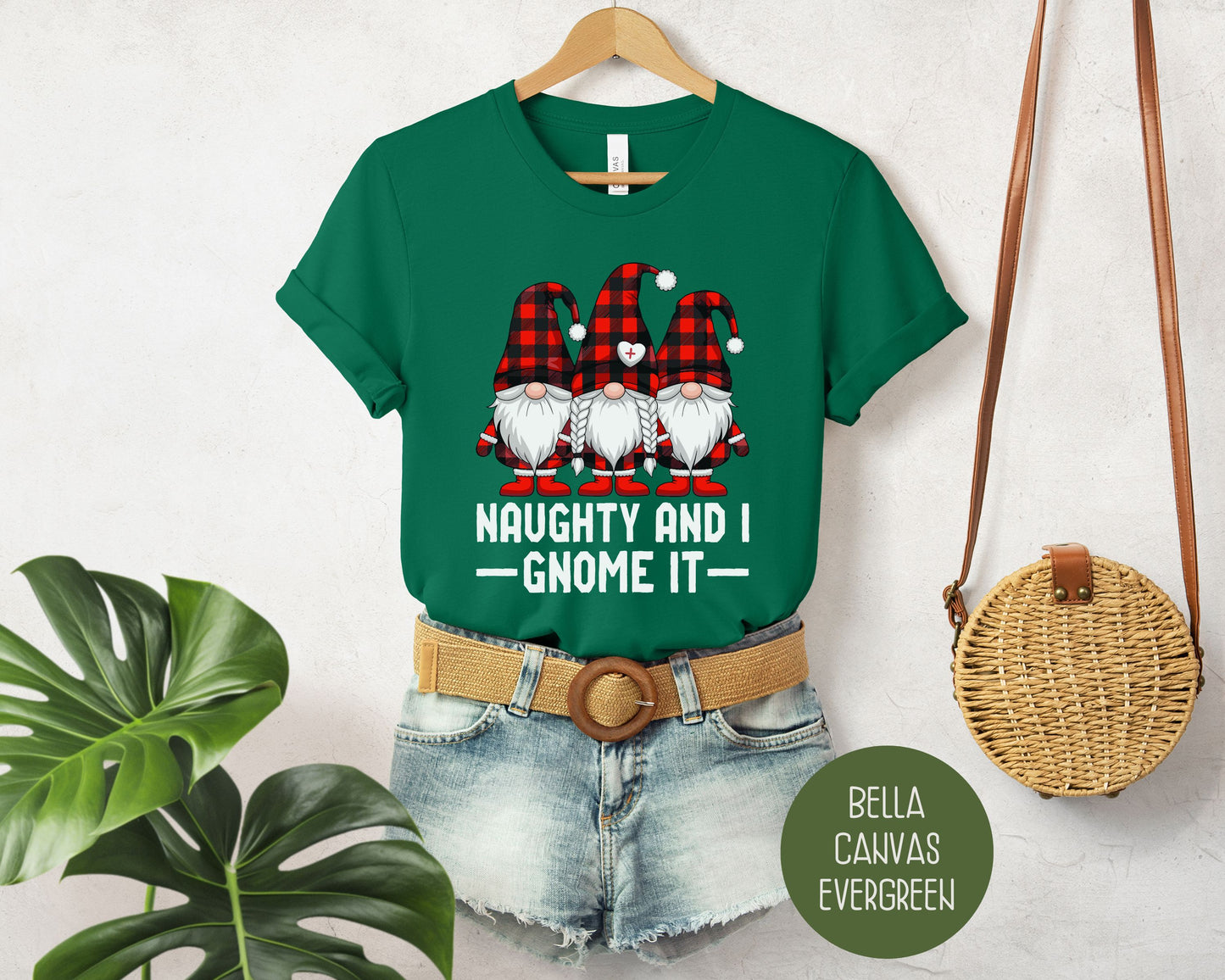 Naughty and I Gnome It Shirt